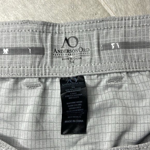 AndersonOrd Performance Apparel Heather Grey Shorts - Picture 6 of 8